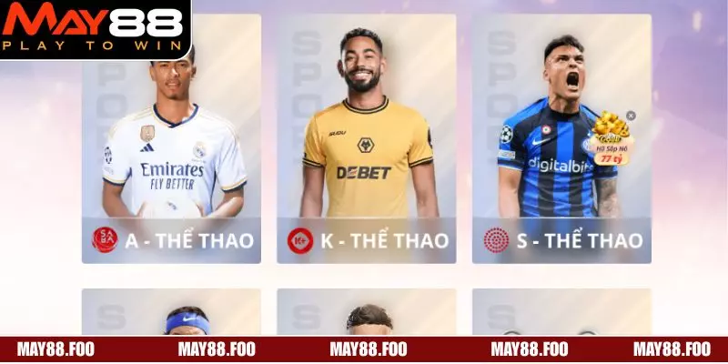 Saba Thể Thao May88 - Không Gian Cá Cược Ảo Sôi Động 4 Đa dạng hình thức tại kèo bóng đá Saba
